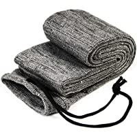 GUGULUZA - Funda para arco (68 pulgadas- funda para calcetines- tela tratada de silicona- color gris